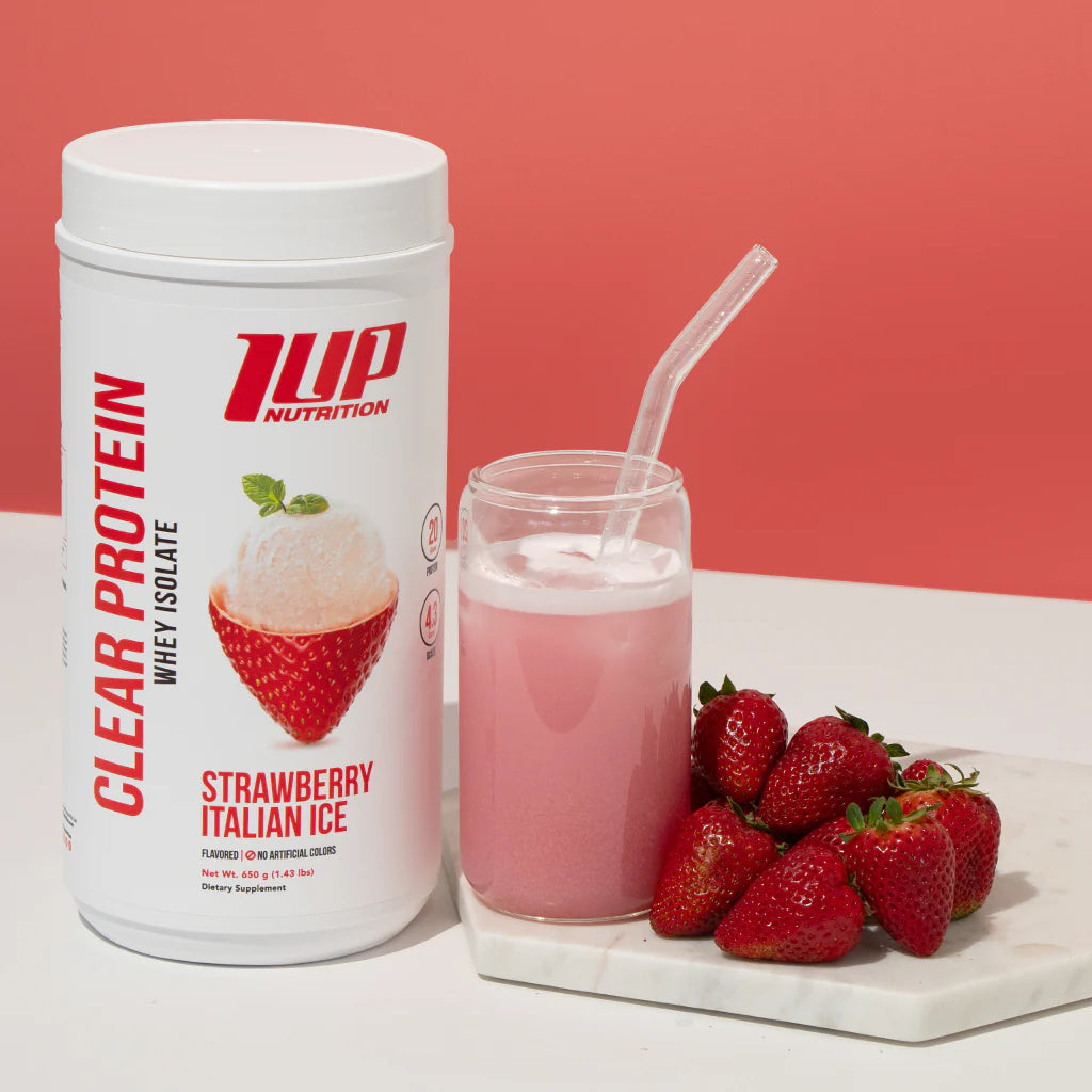 ¡DILE ADIÓS A LOS BATIDOS GRUESOS Y DESCUBRE UNA PROTEÍNA LIGERA Y REFRESCANTE! : 1UP NUTRITION PROTENIA